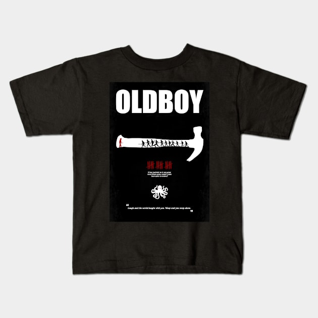 Oldboy - Minimal Film Movie Poster Alternative Kids T-Shirt by HDMI2K